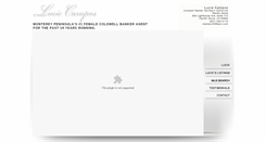 Desktop Screenshot of luciecampos.com
